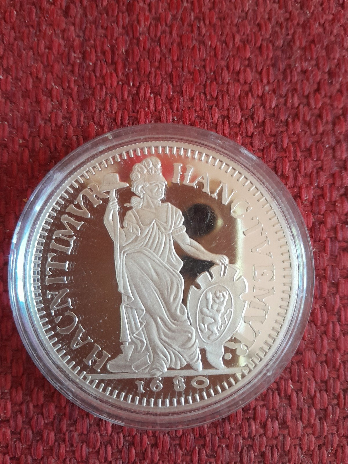 Replica 1 Gulden Zilver 1680, 1 gulden, Vóór koninkrijk, Zilver, Ophalen of Verzenden