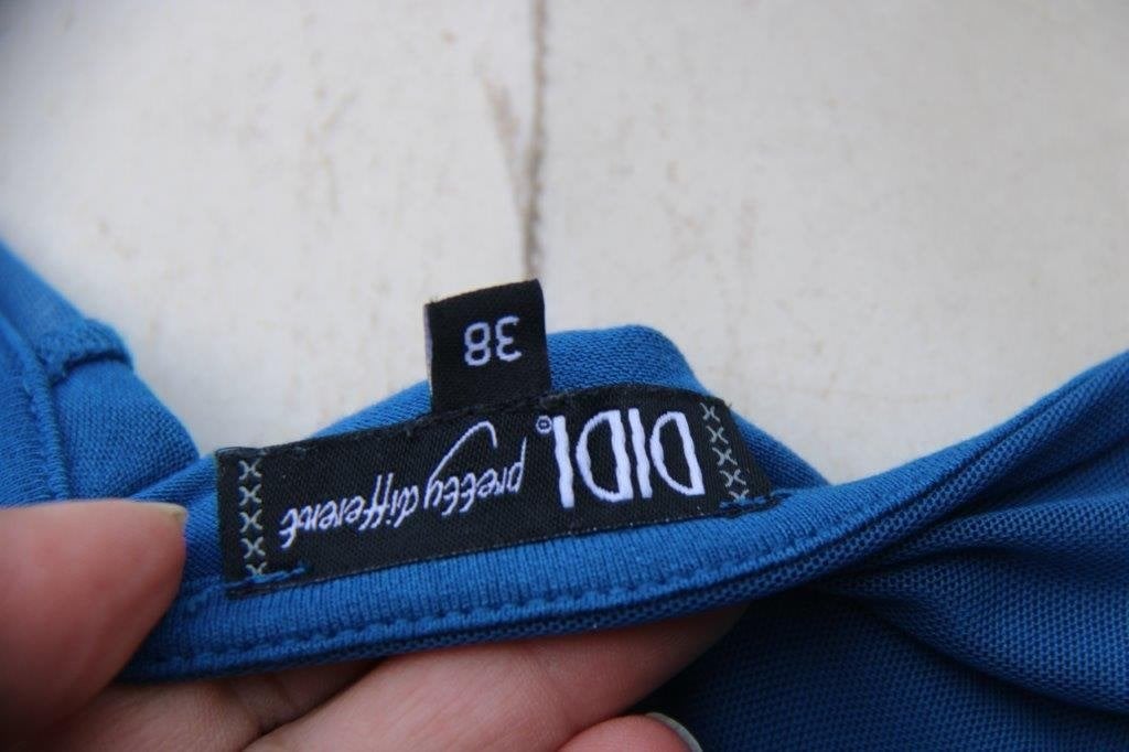 Jurk blauw Didi mt 38 Vaste prijs, Maat 38/40 (M), Blauw, Didi, Ophalen of Verzenden