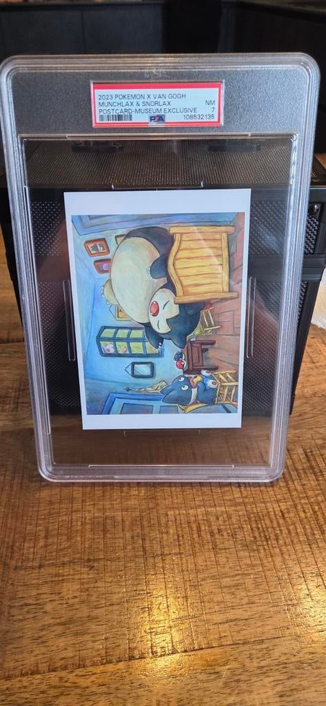 2023 Pokemon X Van Gogh Museum Snorlax Exclusive Munchlax, Ophalen of Verzenden, Zo goed als nieuw