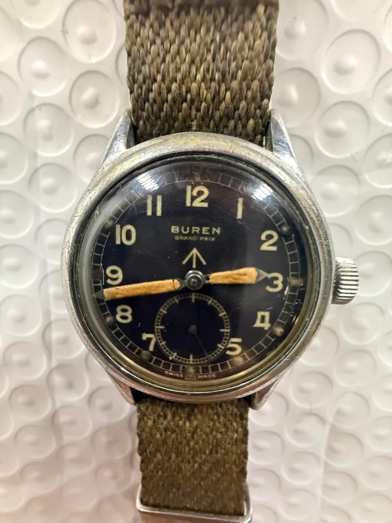 WWW2 horloge Buren, Sieraden, Tassen en Uiterlijk, Horloges | Dames, Ophalen of Verzenden, Zo goed als nieuw, Overige merken