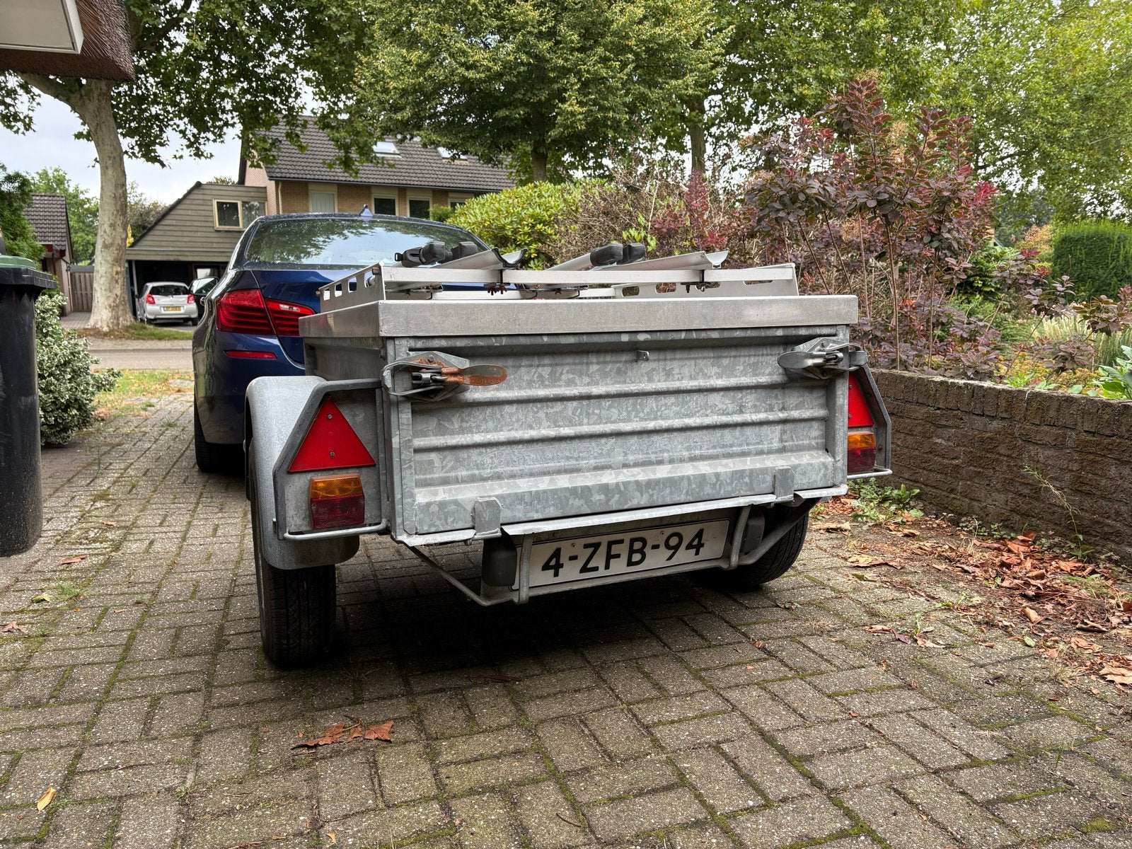 Pongratz aanhanger met fietsendrager, Ophalen, Gebruikt
