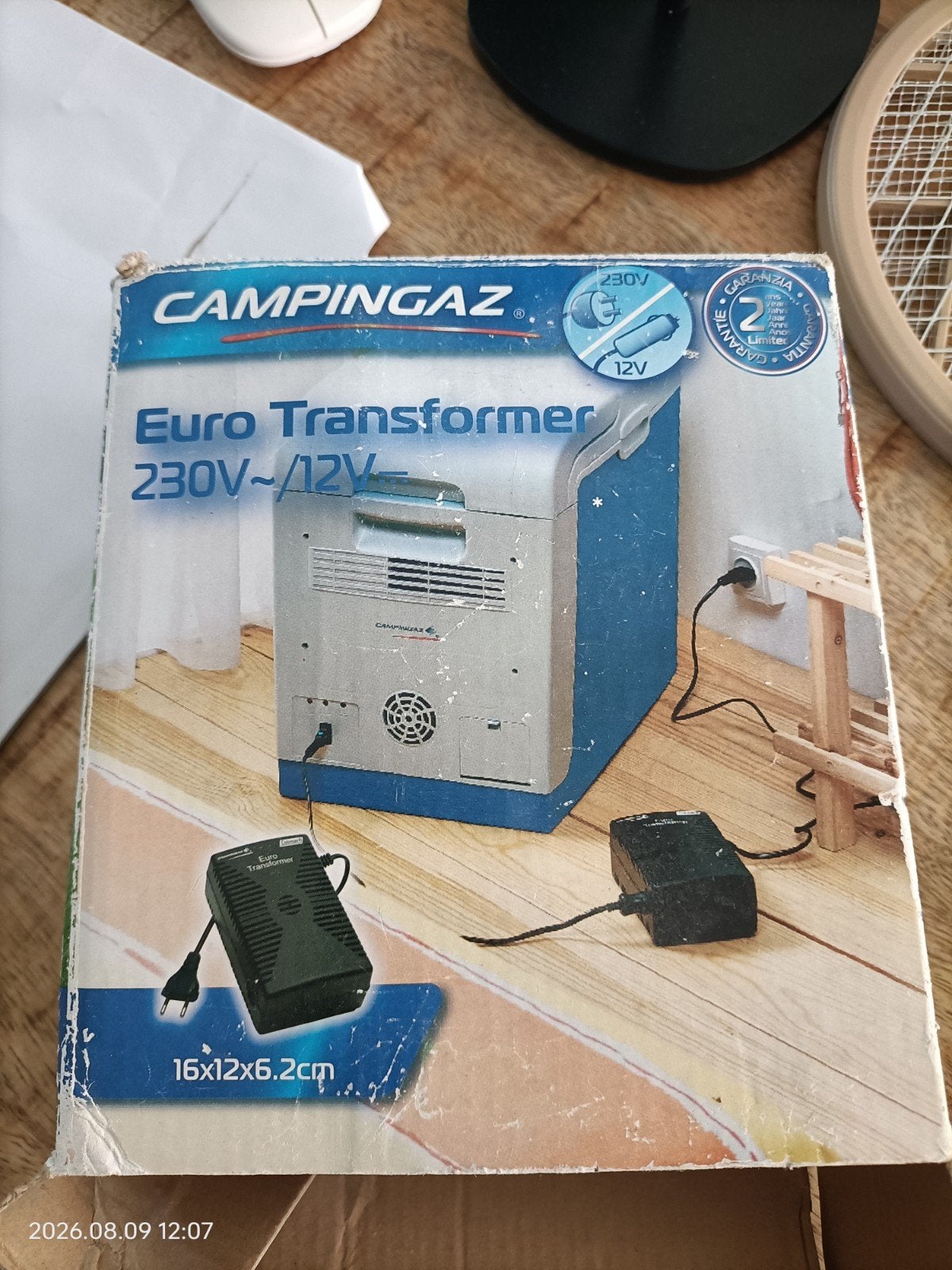 Campingaz Euro Transformer 230V naar 12V omvormer, Ophalen, Zo goed als nieuw