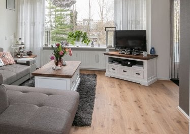 Bommel Wonen - houte meubels - complete inboedel - te koop!, Ophalen