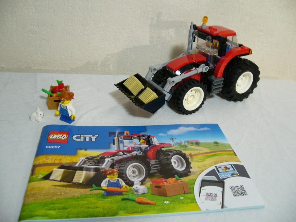 Lego City 60287 Tractor, Lego, Ophalen of Verzenden, Compleet, Complete set