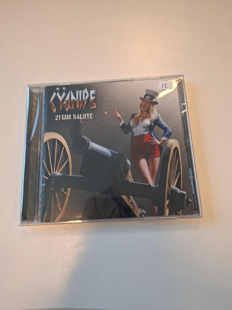CD - CYANIDE - 21 GUN SALUTE - SS - 2025 MELODIC HARDROCK, Verzenden, 2020 tot heden, Nieuw in verpakking