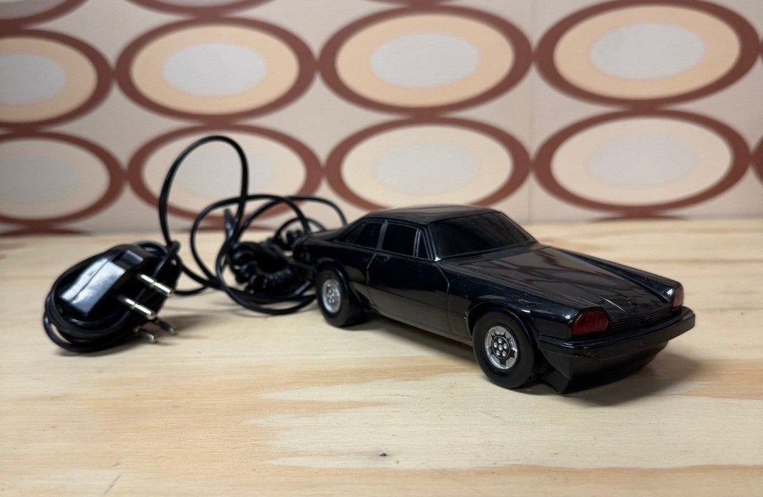 Vintage Jaguar XJS telefoontoestel - mancave - eighties, Vintage, W, Kunststof, Ophalen of Verzenden