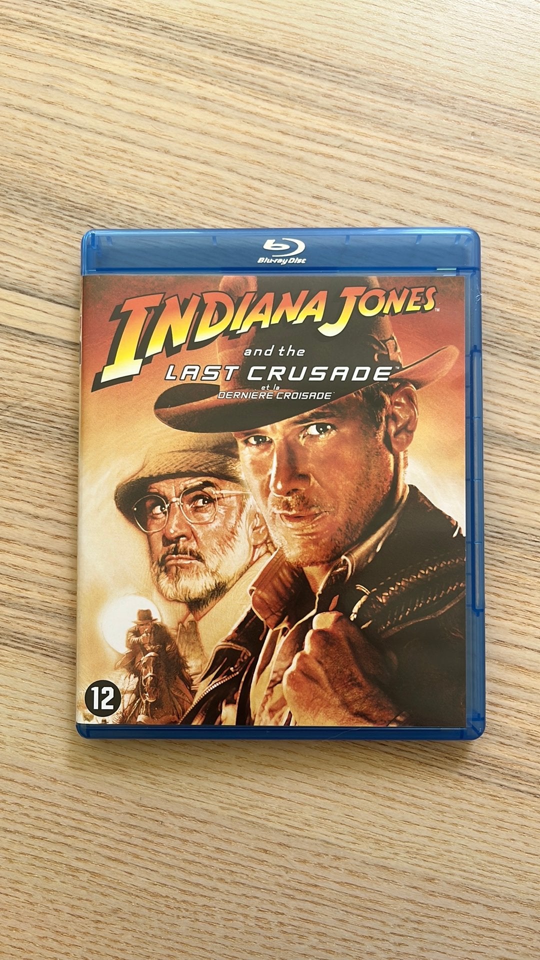 Indiana Jones and the Last Crusade Blu-Ray, Cd's en Dvd's, Blu-ray, Ophalen of Verzenden, Zo goed als nieuw, Avontuur