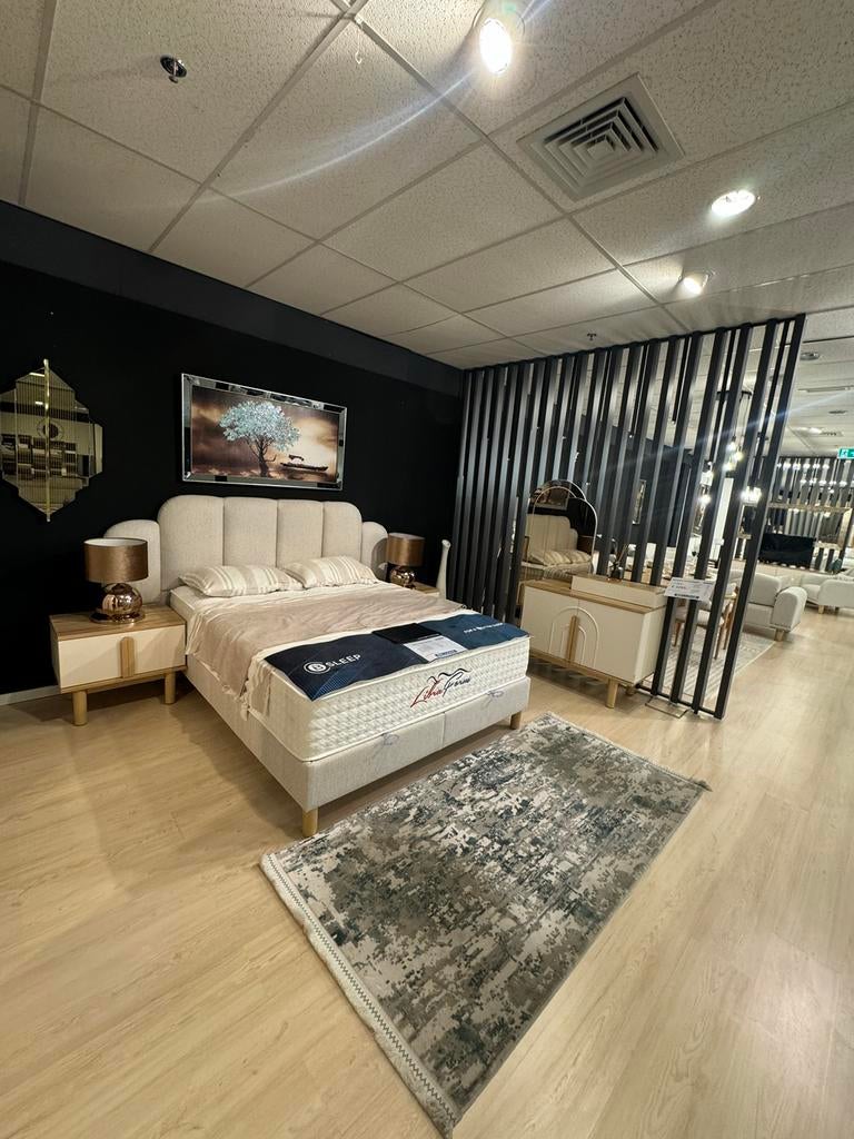 Complete Slaapkamerset - Woonkamer : Elegantie & Comfort, Ophalen of Verzenden, Nieuw, Tweepersoons