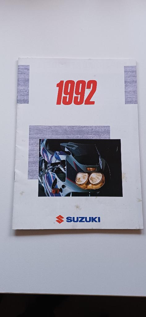 Suzuki Jaarfolder 1992, Ophalen of Verzenden, Suzuki