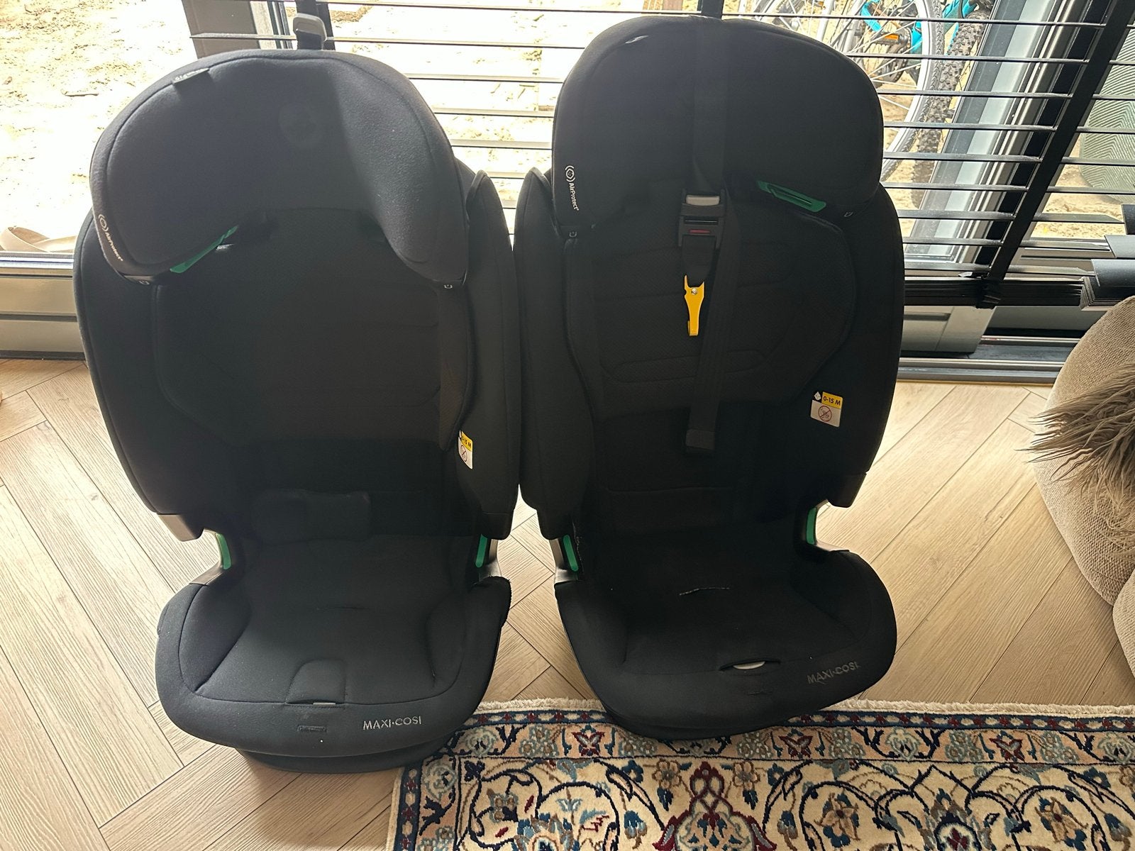 2x Maxi-Cosi Titan Pro i-Size autostoel (2 jaar gebruikt), Kinderen en Baby's, Ophalen, Autogordel of Isofix, Gebruikt, Verstelbare rugleuning