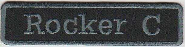Harley Davidson Rocker C patch embleem #2, Verzenden, Nieuw