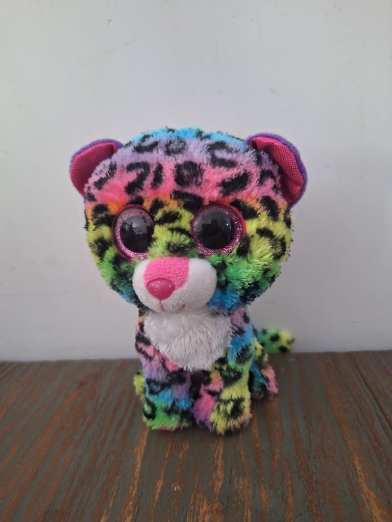 TY knuffel Dotty 14 cm, Overige typen, Ophalen of Verzenden, Zo goed als nieuw, Wasbaar