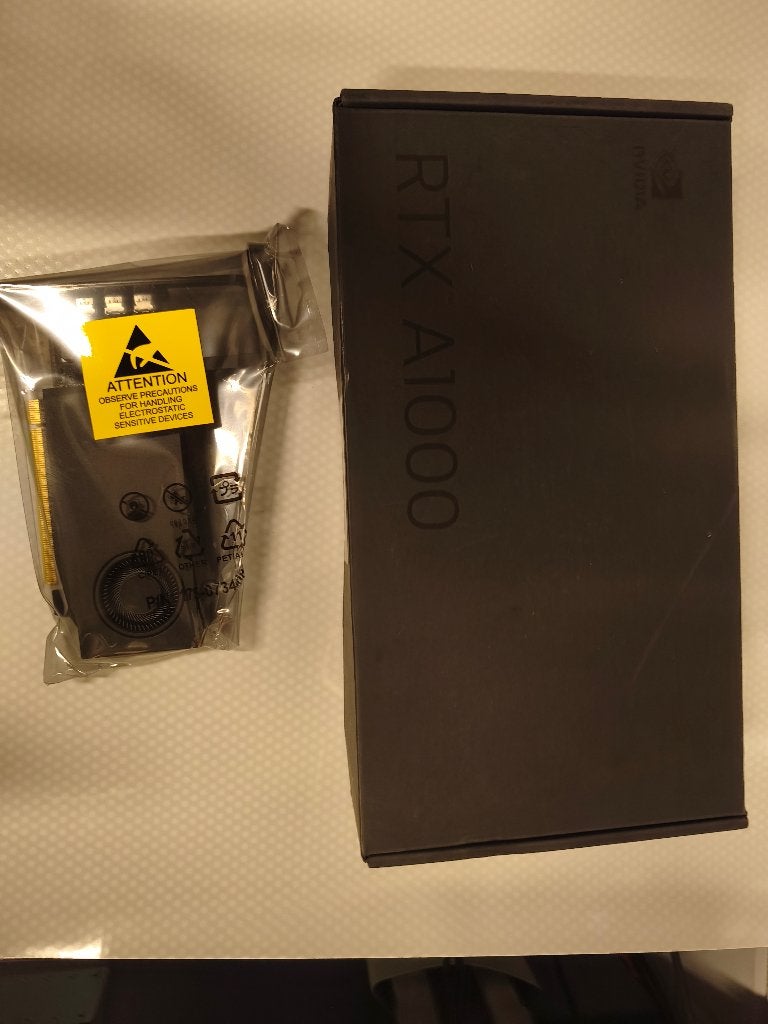 Nvidia RTX A1000 GPU 8GB GDDR6, Computers en Software, Videokaarten, GDDR6, Ophalen of Verzenden, Zo goed als nieuw, HDMI