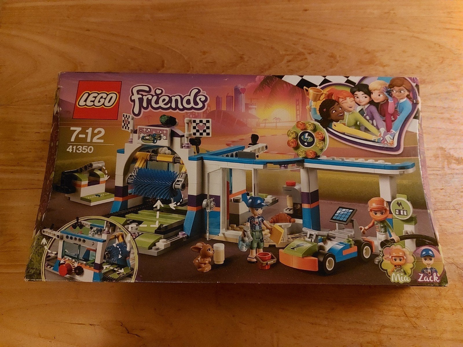 Lego Friends 41350 Carwash met figuren en auto, Inclusief instructies, Lego, Friends, Ophalen of Verzenden