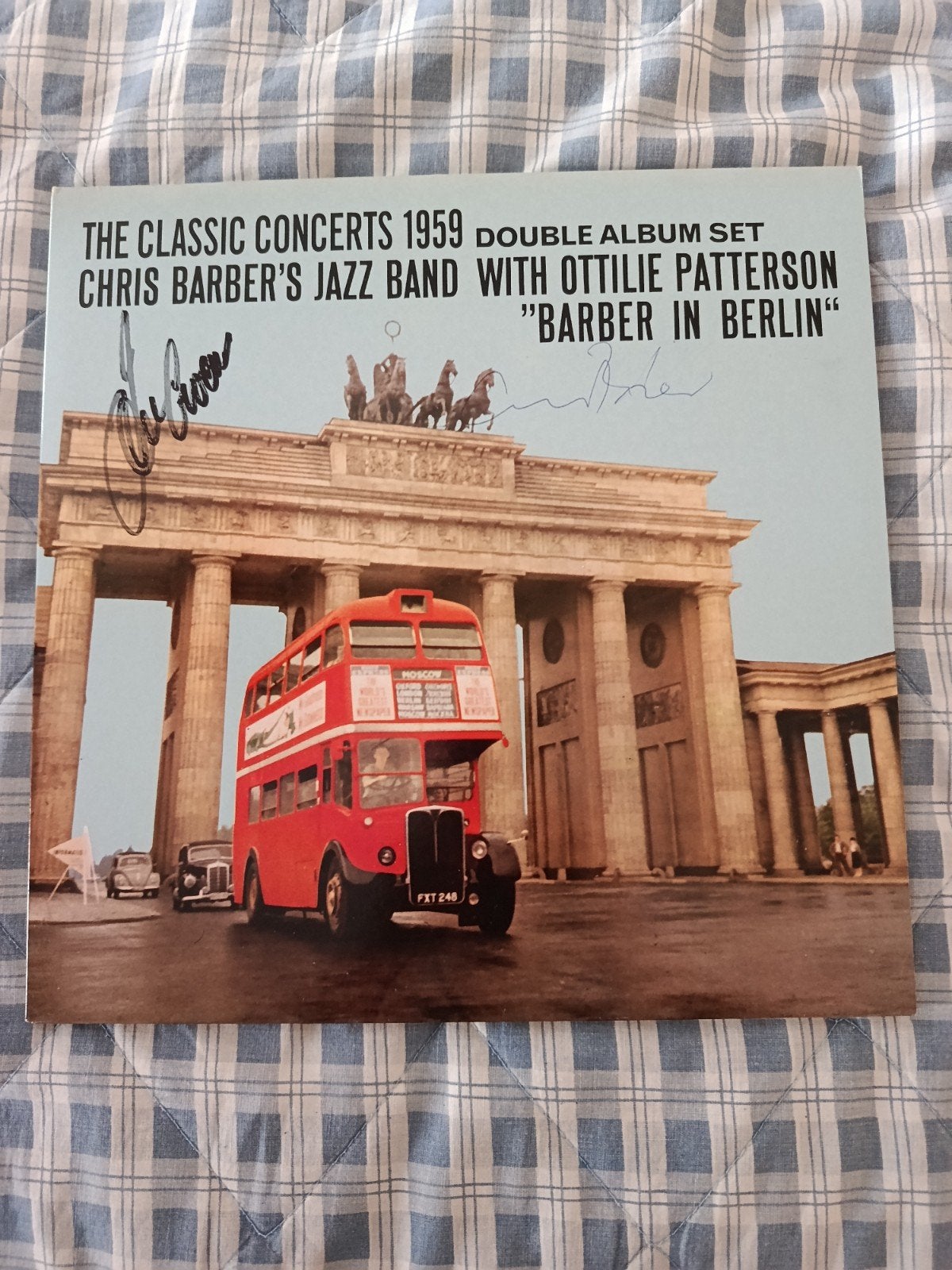 Gesigneerde lp jazz Chris Barber, Ottilie Patterson., Ophalen, Zo goed als nieuw, Jazz