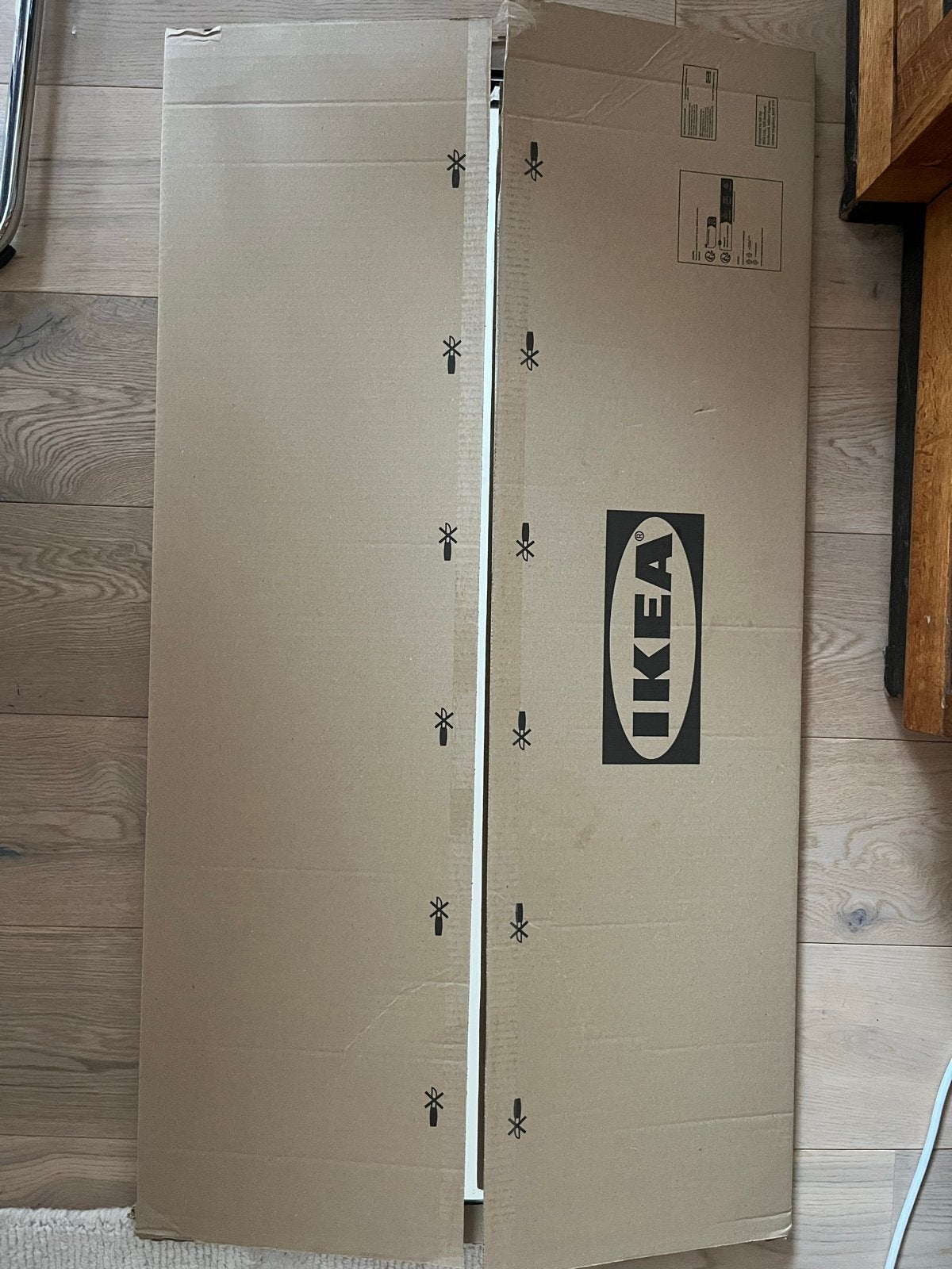 IKEA Pax AULI Schuifdeur panelen spiegelglas 100x236 cm, Huis en Inrichting, Kasten | Kledingkasten, Ophalen, 200 cm of meer, Nieuw