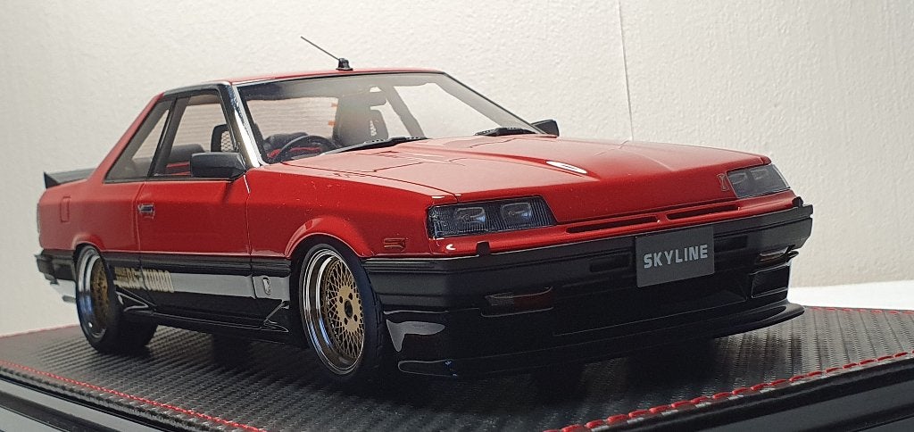 IGNITION Nissan Skyline 2000 RS-X Turbo-C (R30)+ Engine, Hobby en Vrije tijd, Modelauto's | 1:18, Ophalen of Verzenden, Nieuw