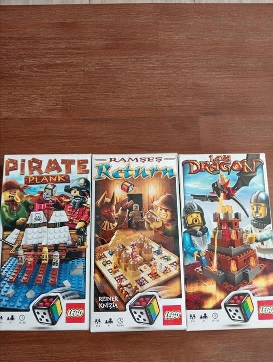 Lego bord games, Hobby en Vrije tijd, Denksport en Puzzels, Ophalen of Verzenden, Minder dan 500 stukjes, Zo goed als nieuw, Overige typen