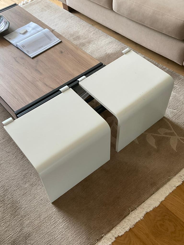 Auping Auronde nachtkastjes, Ophalen of Verzenden, Zo goed als nieuw, Minder dan 45 cm, Minder dan 55 cm