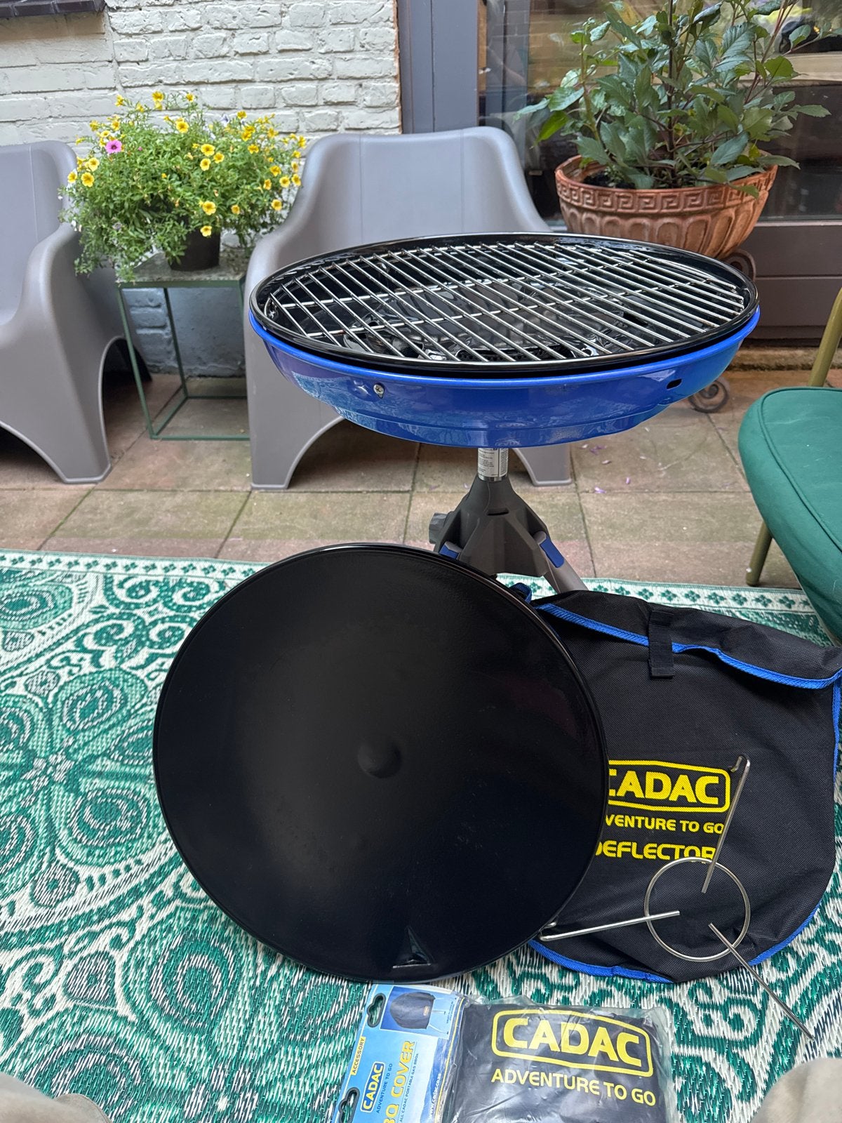 Cadac Safari Chef 2 Gasbarbecue 1x gebruikt als nieuw!, Ophalen of Verzenden, Zo goed als nieuw