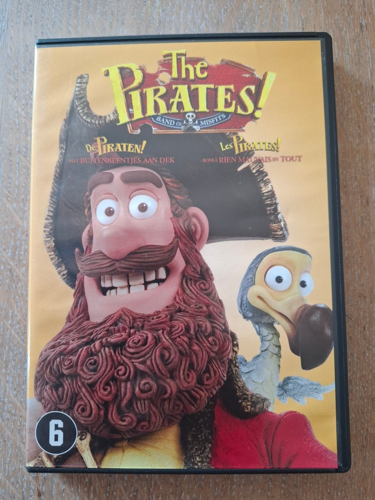 De Piraten! Alle buitenbeentjes aan dek - DVD, Verzenden, Nederlands, Vanaf 6 jaar, Gebruikt