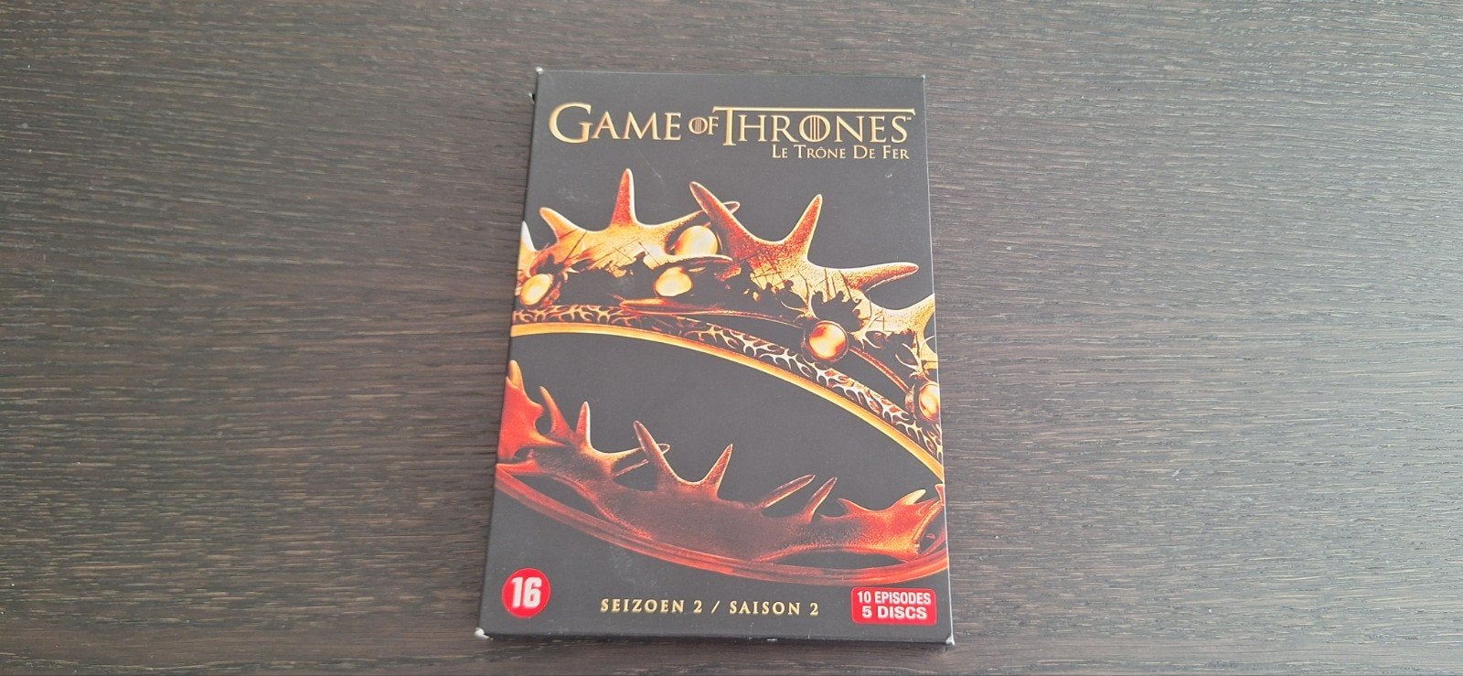 Game of Thrones Seizoen 2 DVD Boxset, Cd's en Dvd's, Dvd's | Tv en Series, Gebruikt, Vanaf 16 jaar, Boxset, Science Fiction en Fantasy