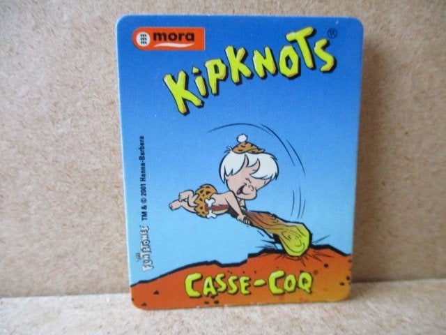 adv10688 flintstones koelkastmagneet 3, Ophalen, Overige figuren, Gebruikt, Overige typen