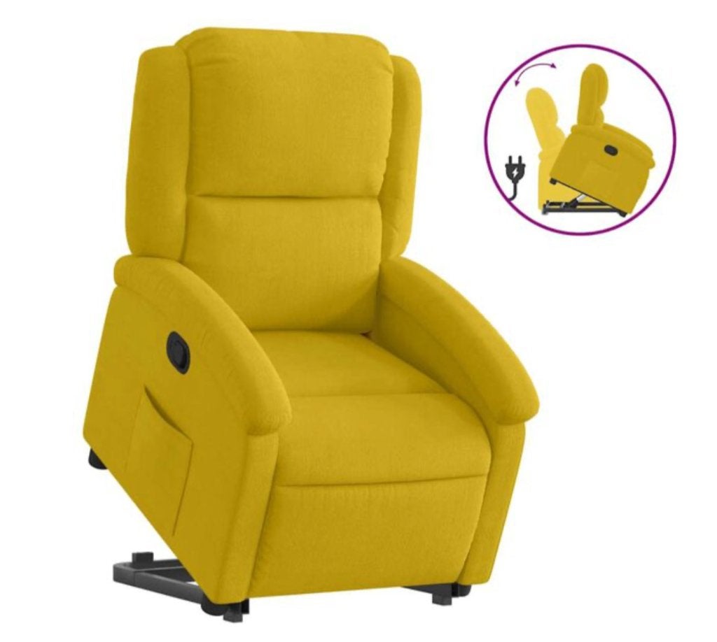Sta op stoel Vida XL in geel Nieuw, Ophalen, Nieuw, 75 tot 100 cm, Klassiek in moderne kleur