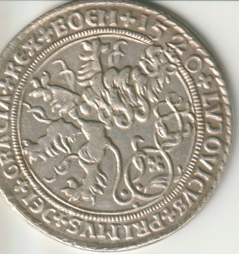 zilveren munt 1520 bohemen, Verzenden, Overige landen