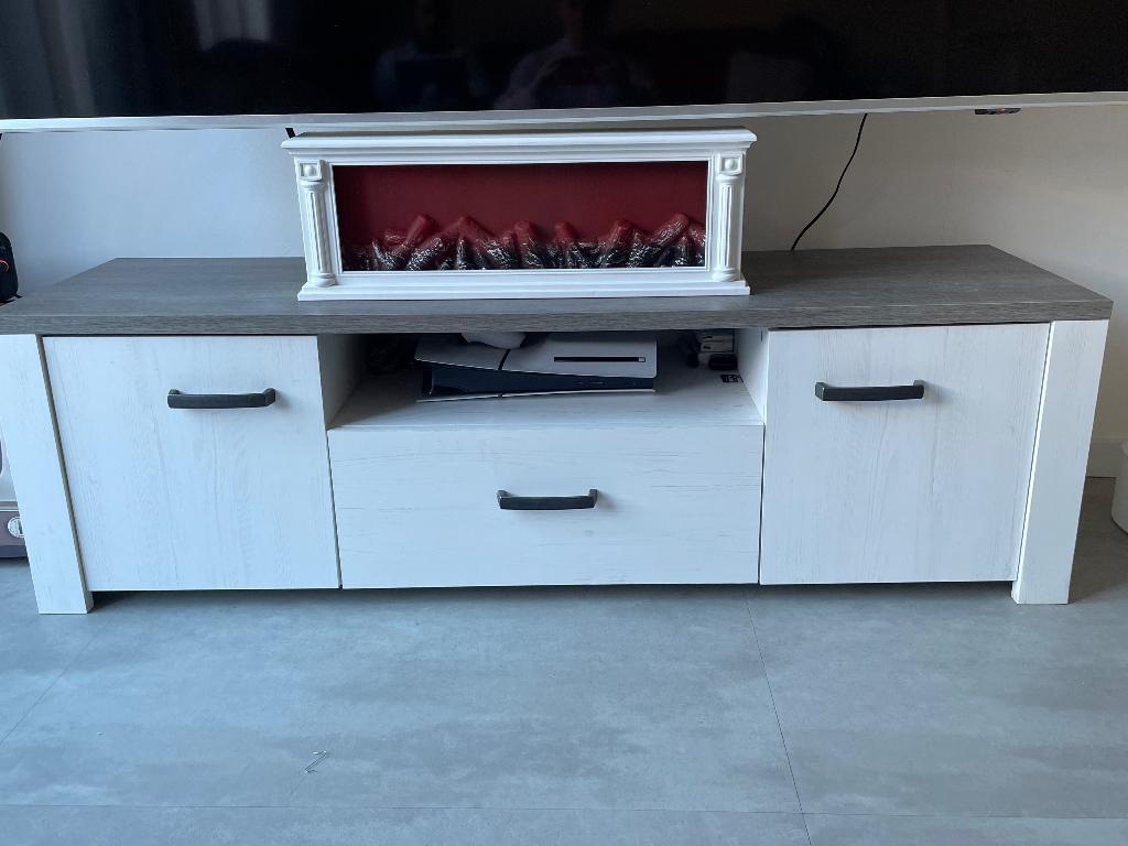 Tv meubel, Ophalen, Gebruikt, 100 tot 150 cm, Minder dan 100 cm