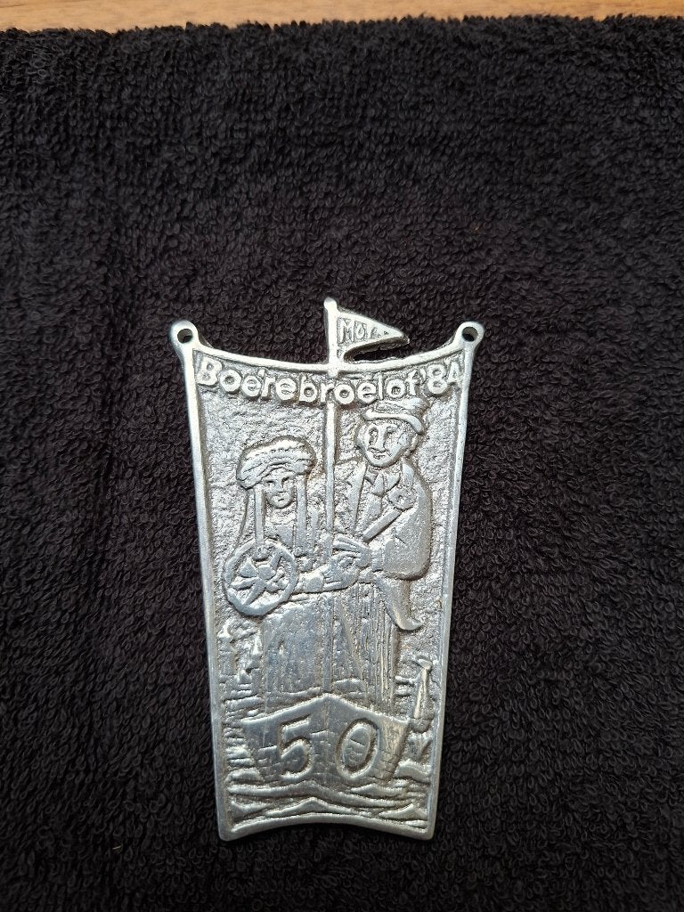 Jocus Boerebroelofs medaille 1984, Ophalen of Verzenden, Overige materialen, Nederland