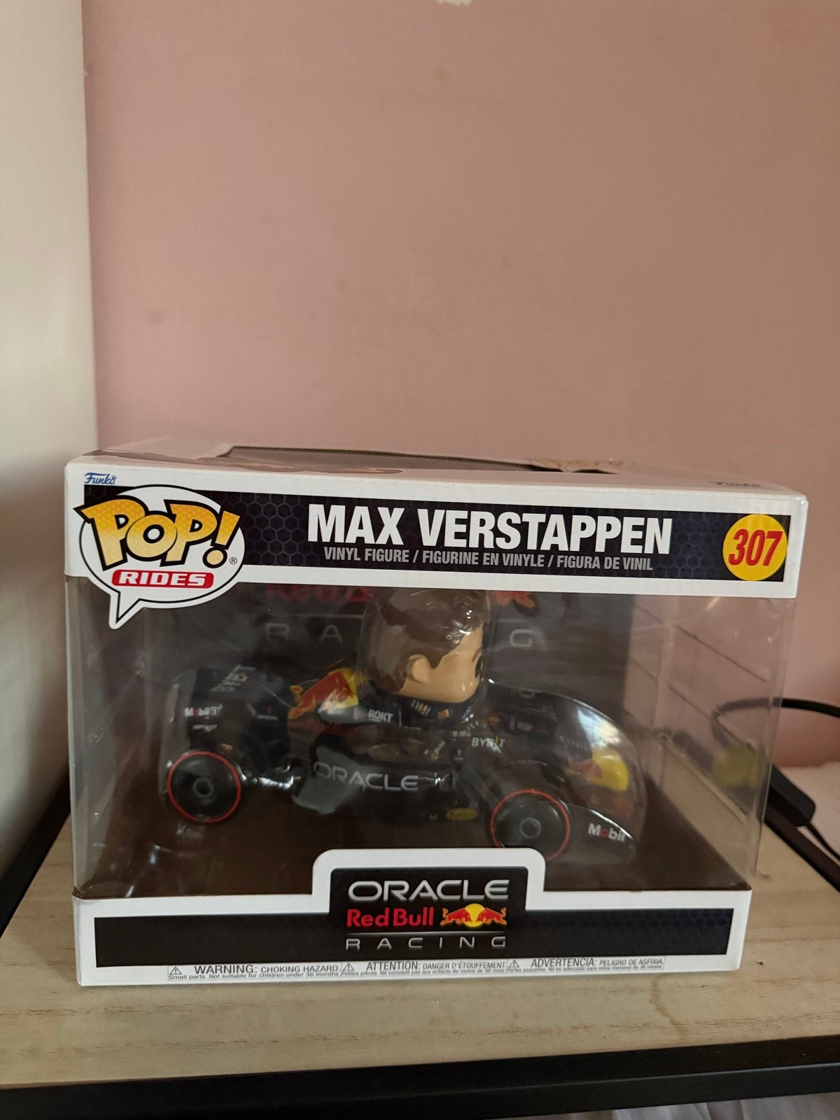 Funko Pop! Rides Max Verstappen Formule 1 Auto #307, Ophalen of Verzenden, Nieuw