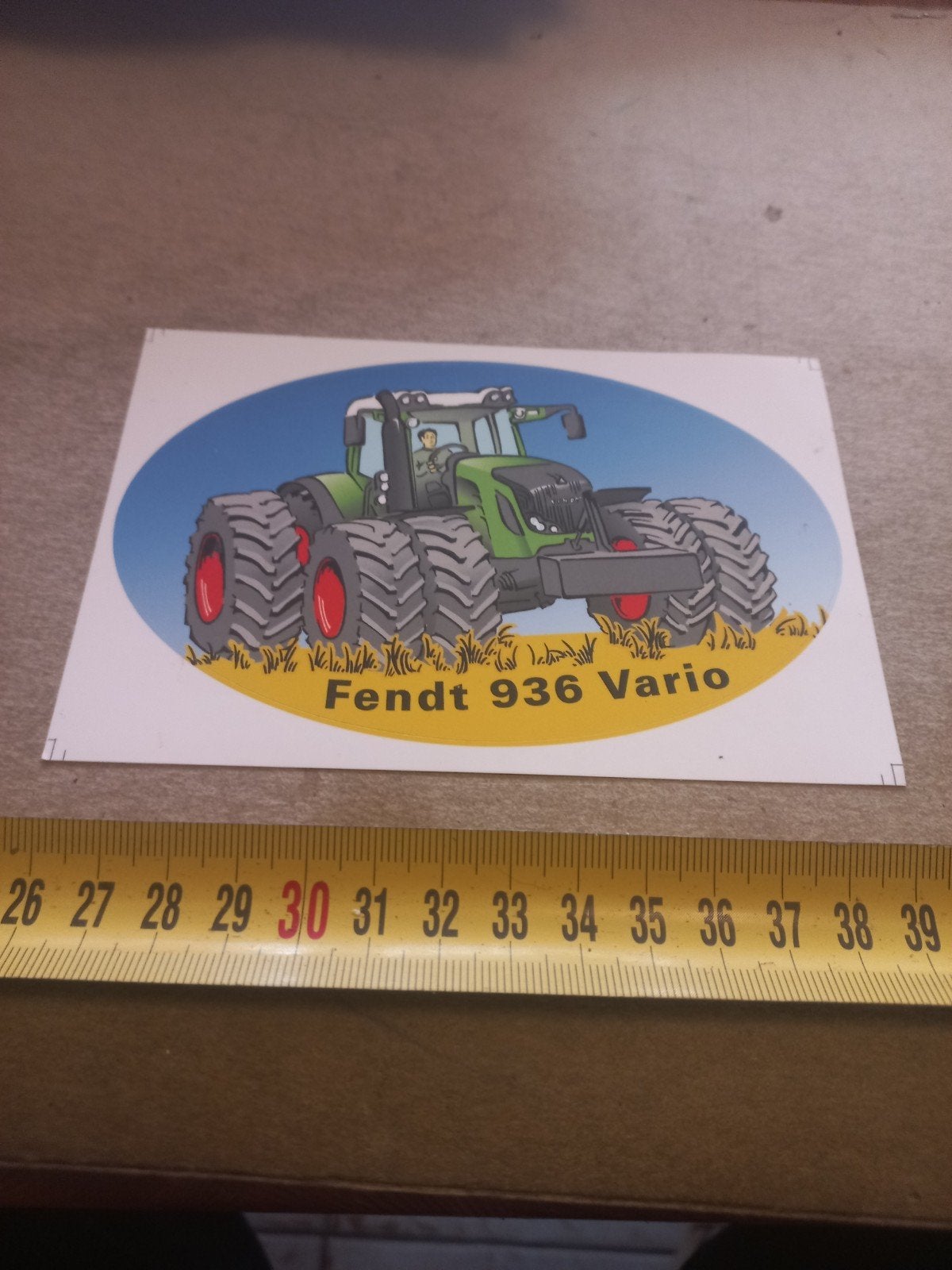 Fendt 936 Vario Tractor Sticker, Ophalen of Verzenden, Zo goed als nieuw