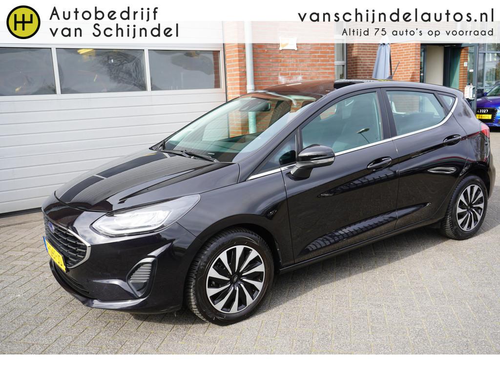 Ford Fiesta 1.0 ECOBOOST HYBRID TITANIUM ORIGINEEL NEDERLAND, Auto's, Ford, Voorwielaandrijving, Gebruikt, Origineel Nederlands
