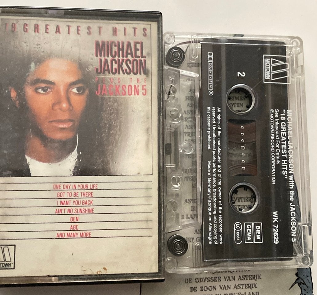 Michael Jackson cassette the jackson 5, Cd's en Dvd's, Cassettebandjes, Ophalen of Verzenden, Zo goed als nieuw, Pop, 1 bandje