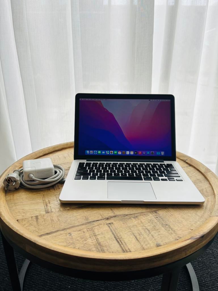 Apple MacBook Pro 13” Retina (2015) | i5 | 8GB | 121GB SSD, MacBook Pro, Gebruikt, 2 tot 3 Ghz, Qwerty
