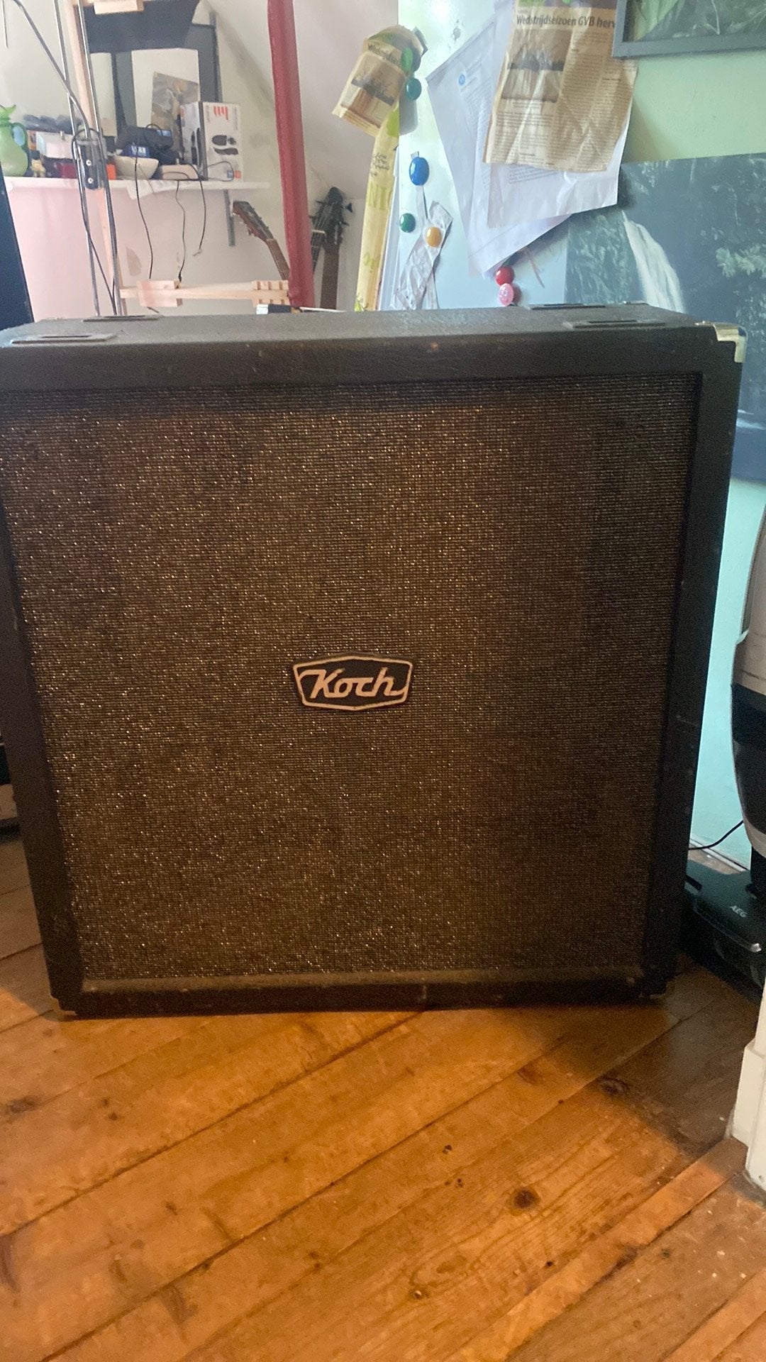 Koch speakerkast (leeg ), Ophalen of Verzenden, Zo goed als nieuw, Minder dan 50 watt
