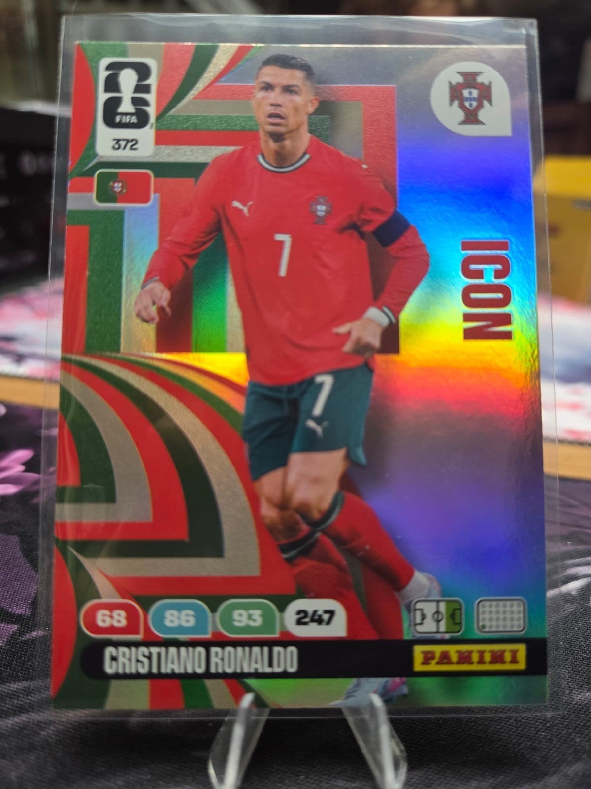 Panini adrenalyn christiano ronaldo icon, Ophalen of Verzenden, Nieuw