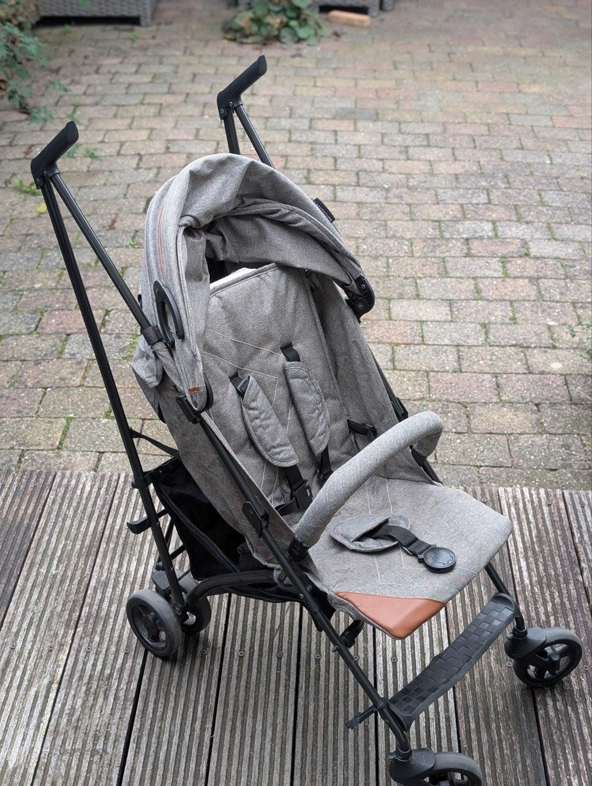 Buggy Xadventure Grijs Opvouwbaar, Ophalen, Gebruikt, Overige merken, Verstelbare rugleuning