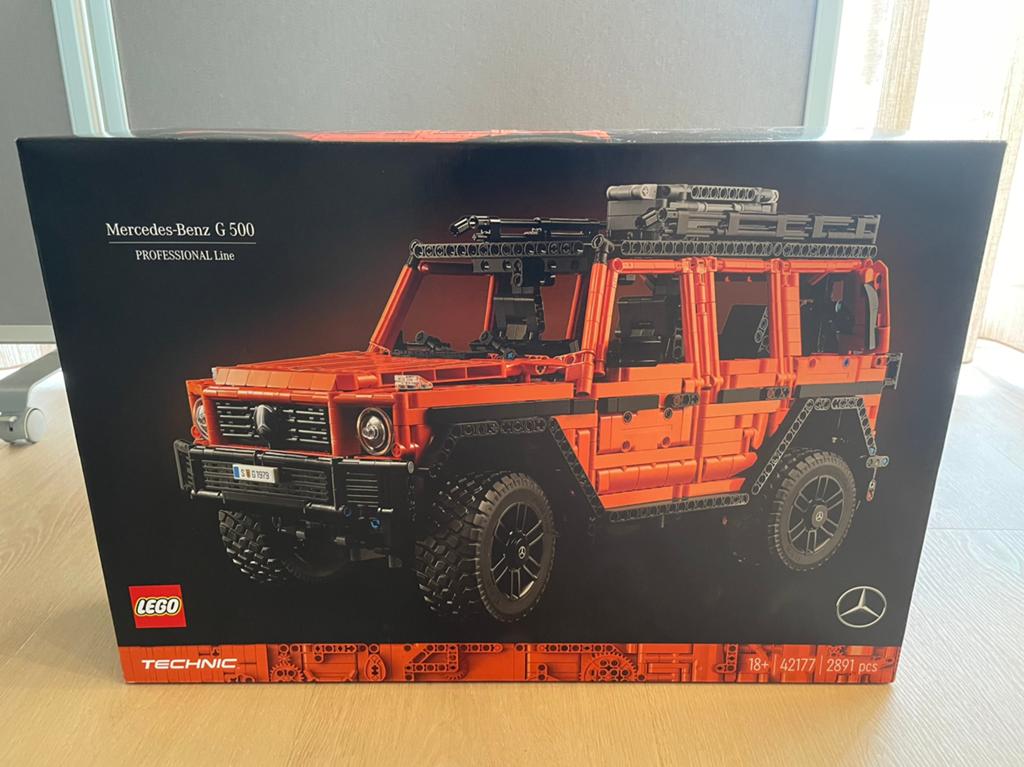 Lege Lego doos Mercedes-Benz G 500, Auto, Groter dan 1:32, Zo goed als nieuw, Ophalen