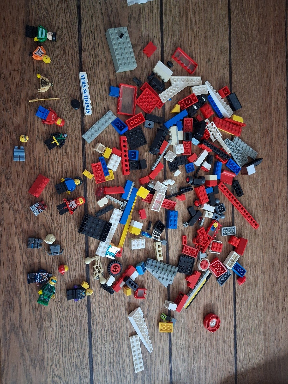 LEGO blokken en minifiguren van alles wat, Kinderen en Baby's, Speelgoed | Bouwstenen, Ophalen of Verzenden, Gebruikt, Overige merken