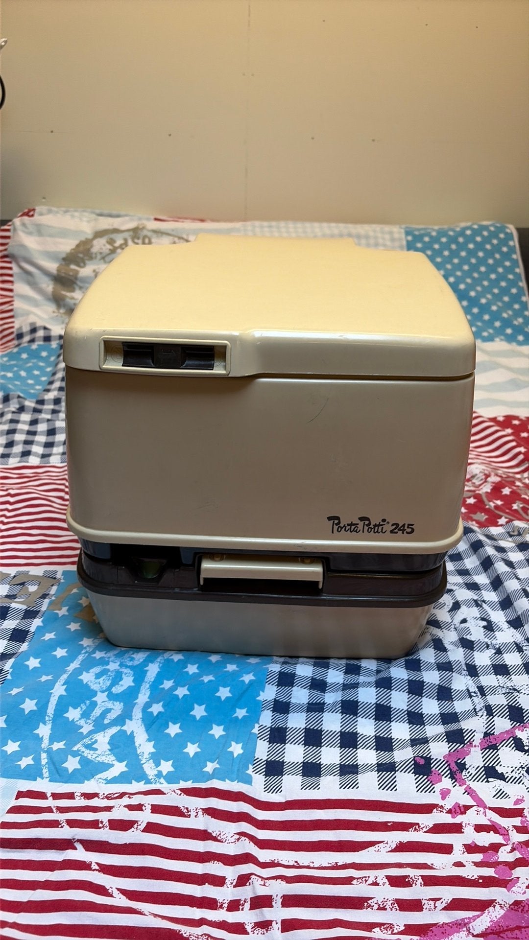 Porta Potti 245, Ophalen, Gebruikt