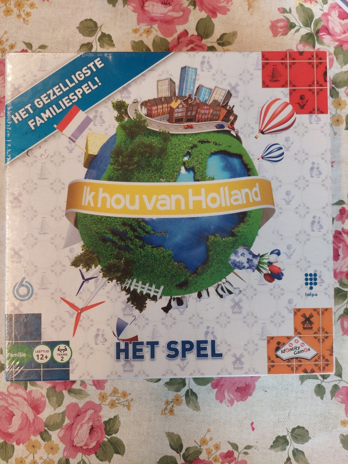 Ik hou van Holland bordspel, Vijf spelers of meer, Ophalen of Verzenden, Nieuw, Identity Games