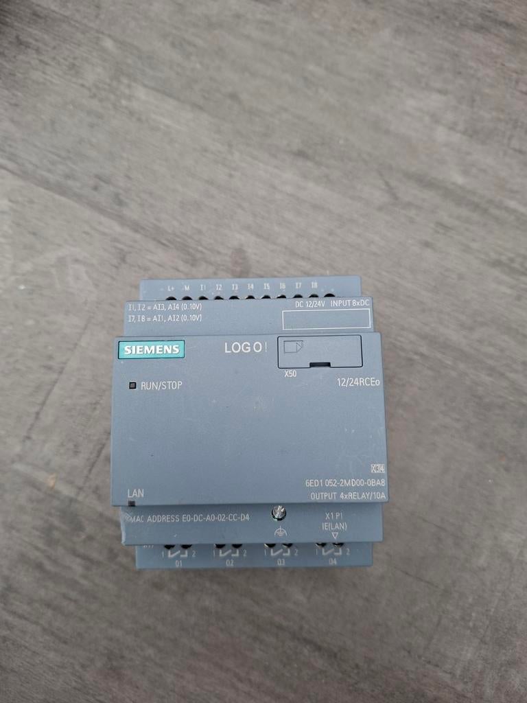 Siemens LOGO! 12/24 RCEo PLC - 6ED1052-2MD00-0BA8, Ophalen of Verzenden