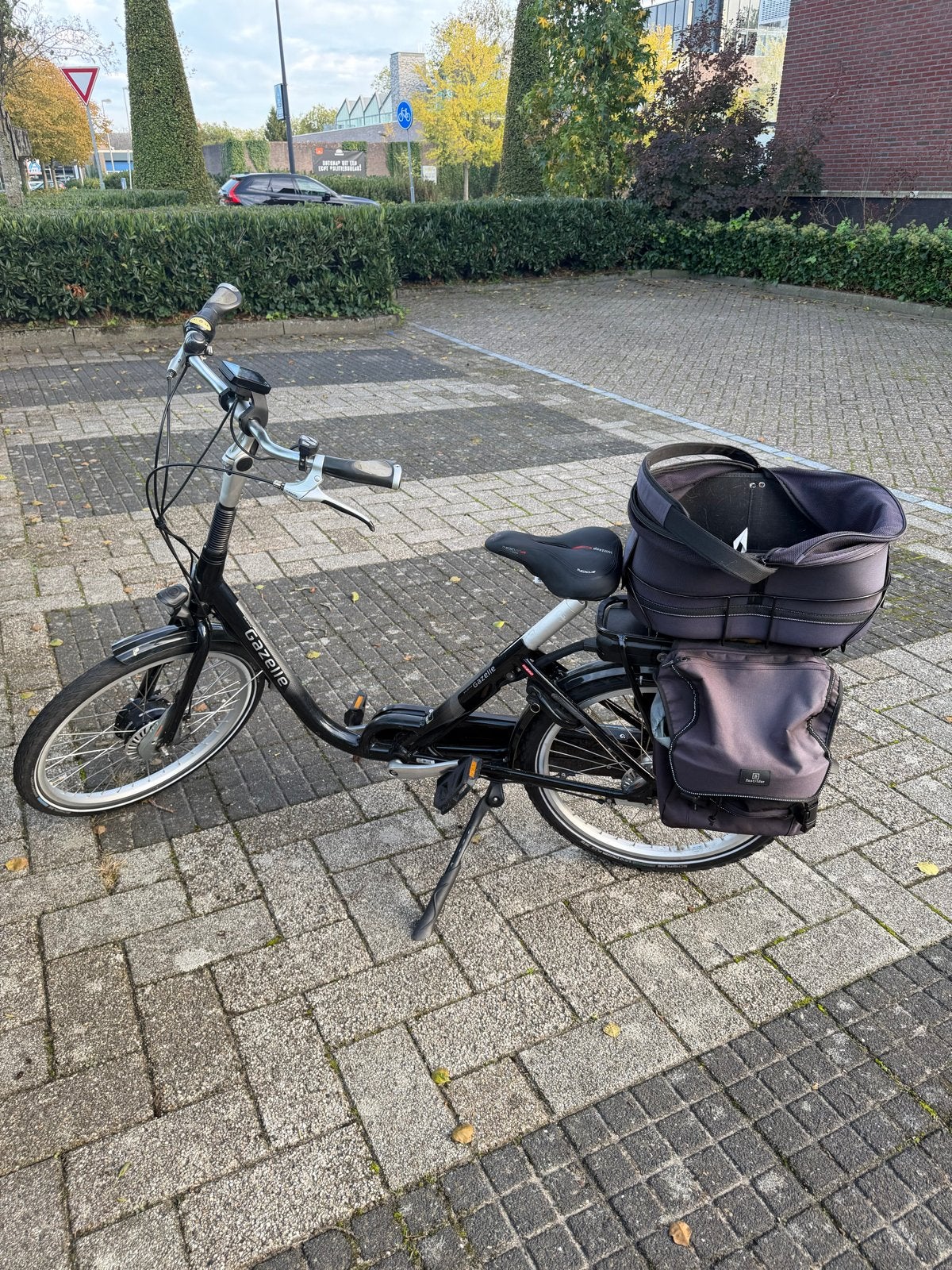 Gazelle Balance C7 HFP lage instap met Panasonic motor, Ophalen, Gebruikt, 51 tot 55 cm, 50 km per accu of meer
