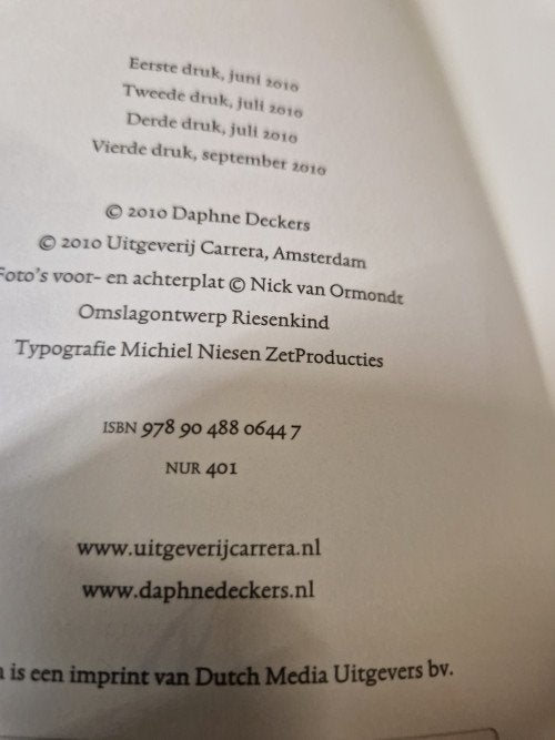 boek daphne deckers, laat maar waaien, Boeken, Overige Boeken, Ophalen of Verzenden