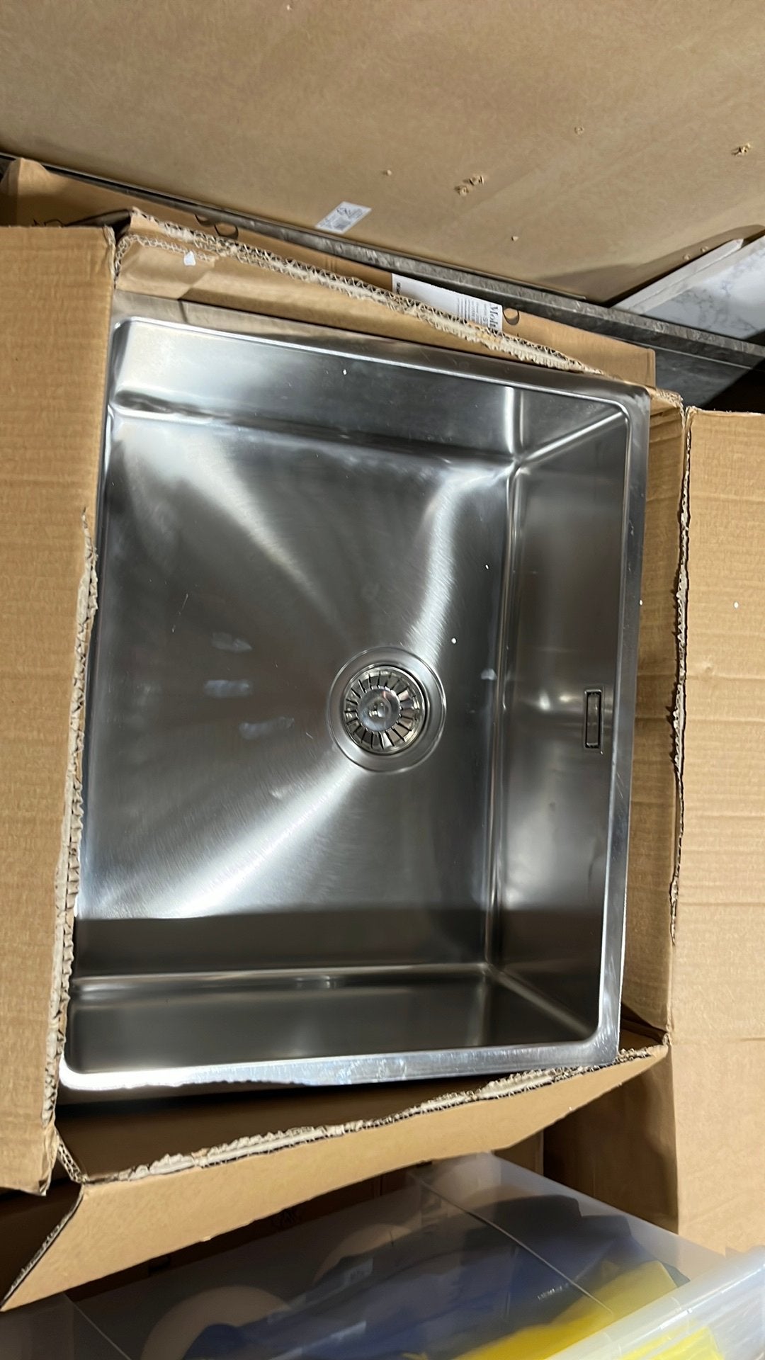 Foster RVS Spoelbak 45 x 40 cm Onderbouw | Nieuw, Huis en Inrichting, Keuken | Keukenelementen, Minder dan 50 cm, Ophalen of Verzenden