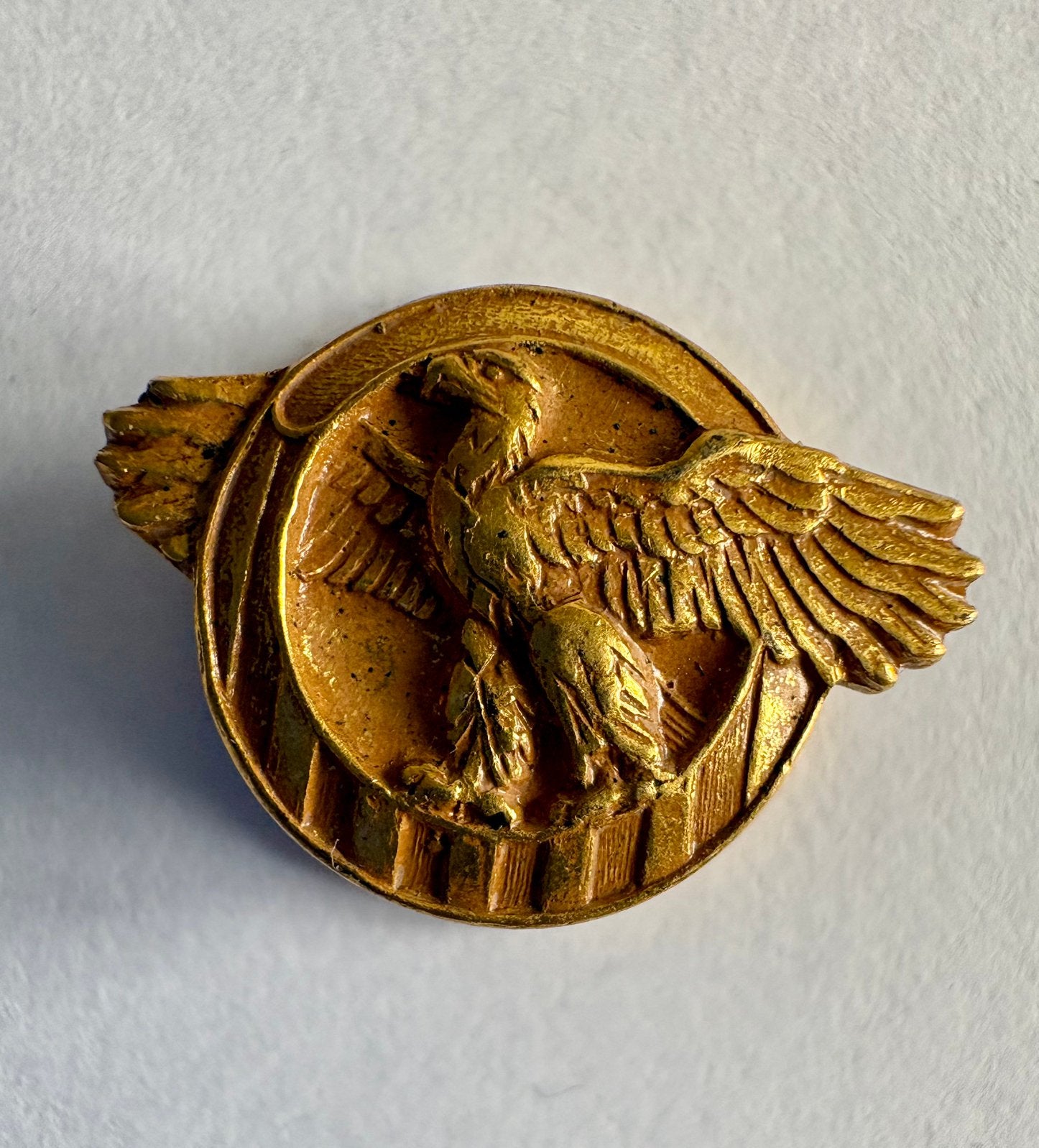 WW2 ruptured duck boutonnière, Ophalen of Verzenden, Engeland, Hulzen of Bodemvondsten
