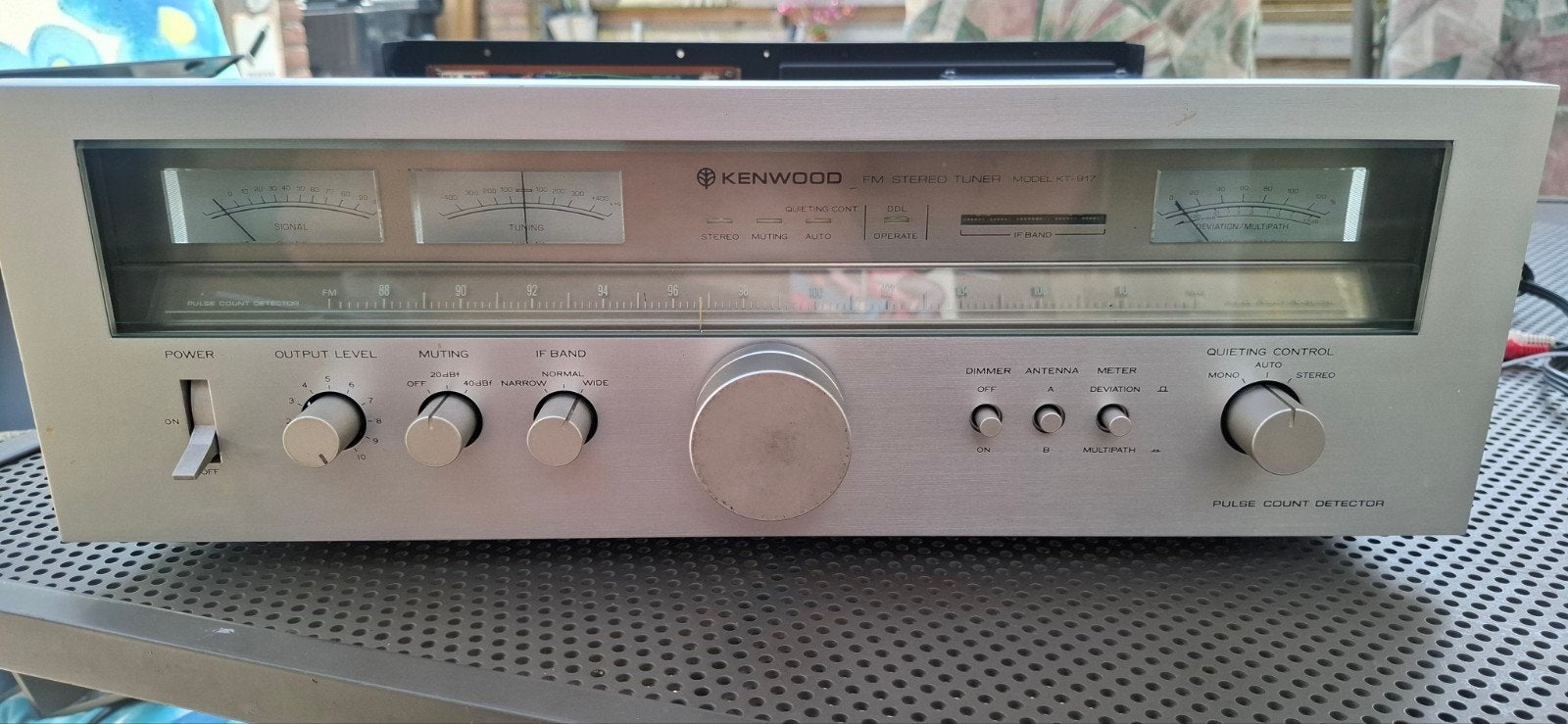 Kenwood kt-917, Ophalen, Gebruikt