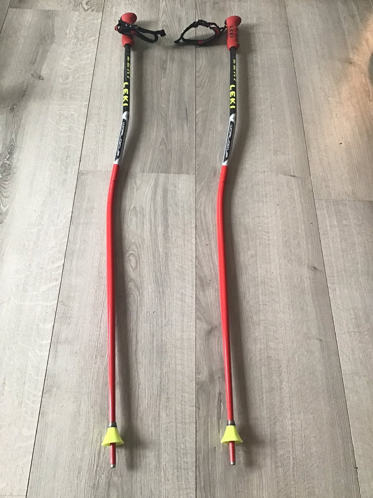 Zgan Leki Worldcup Lite skistokken lengte 120 cm, Zgan Leki Worldcup Lite skistokken lengte 120 cm, Stokken, Zo goed als nieuw
